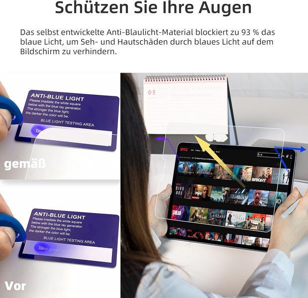 Защитная пленка Protescreen для iPad Pro 10,9 дюймов, набор из 3 шт 365-3 фото