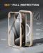 Чехол Miracase Magnetic для iPhone 15 Pro Max, бледно-желтый 160-1 фото 2