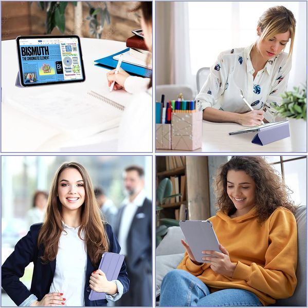 Чохол ProCase для iPad (A16) 11,10 покоління, 10,9 дюймів, світло-фіолетовий 368-6 фото