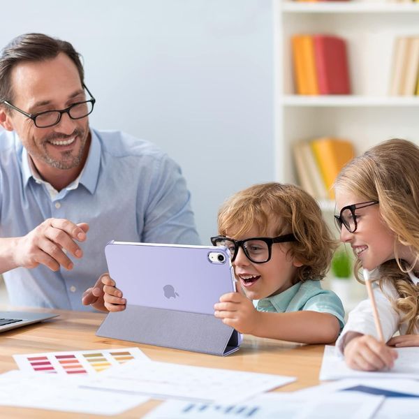Чохол ProCase для iPad (A16) 11,10 покоління, 10,9 дюймів, світло-фіолетовий 368-6 фото