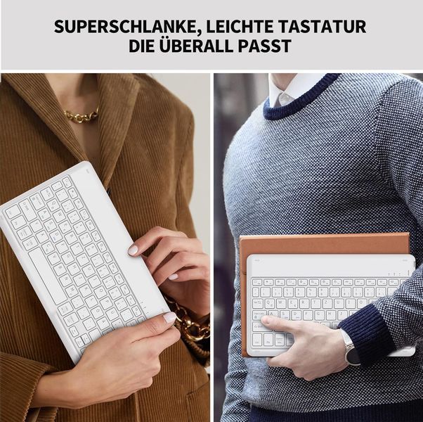 Клавиатура Bluetooth EasyAcc для iPad Air, Pro, iPhone, Samsung 380 фото