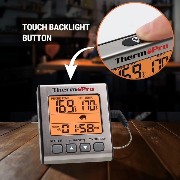 Цифровий термометр для м'яса ThermoPro TP16S 342 фото