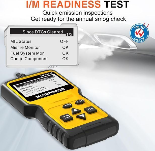 Автомобильный сканер OBD2 MOTOPOWER MP69033 324 фото