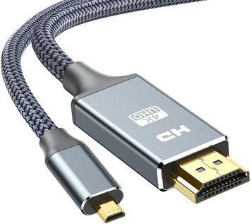 Кабель SNOWKIDS Micro HDMI 1,8м 057 фото