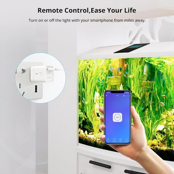 Розумний перемикач WiFi-адаптер Sonoff Micro USB 569-О фото