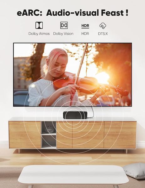 Кабель Snowkids 8K HDMI, 2 м, 2 шт 061 фото