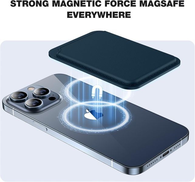 Кошелек Miracase MagSafe, синий 184-1 фото