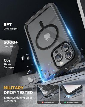 Магнітний чохол Miracase для iPhone 15 Pro Max Case 6,7 158 фото