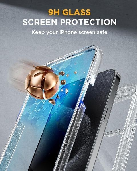 Чохол для Miracase Glass для iPhone 15 Pro Max 159 фото